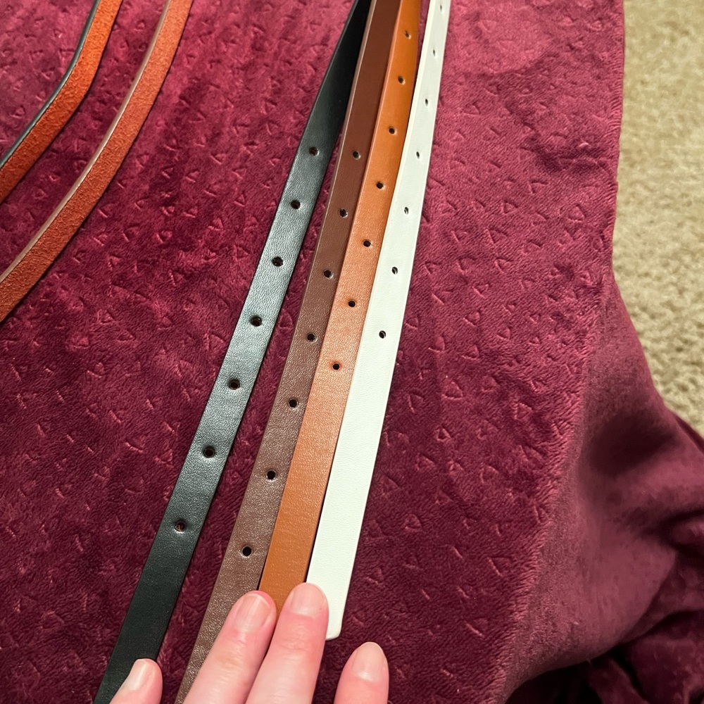 Set 4 Thin Belts - Picture 10 of 10